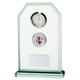 Jade Vitoria Multisport Glass Clock 160mm