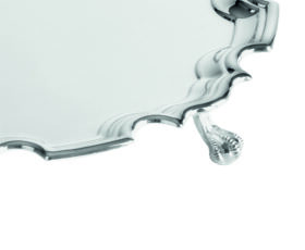 NH 10in Chippendale Tray With Feet