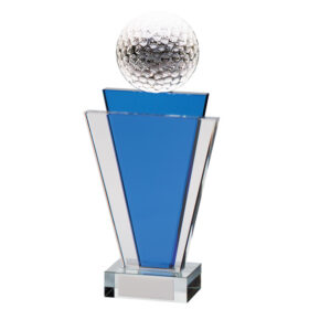 Gauntlet Golf Crystal Award 200mm