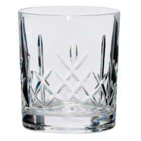 Whiskey Panelled Glass 90x85mm