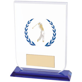 Gladiator Male Golf Glass Award 160mm