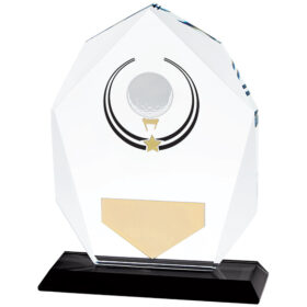 Glacier Golf Glass Award 140mm