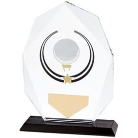 Glacier Golf Glass Award 160mm