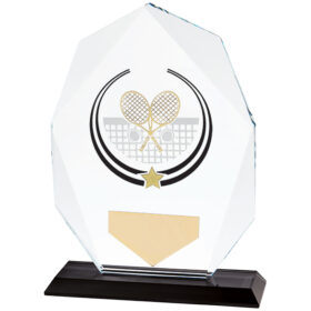 Glacier Tennis Glass Award 160mm