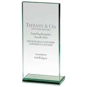 Austin Jade Glass Award 215mm