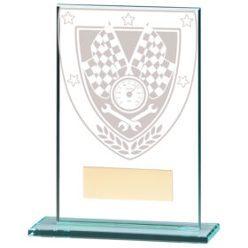Millennium Motorsport Jade Glass Award 125mm