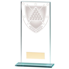Millennium Snooker Jade Glass Award 180mm