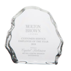 Sub Zero Glass Award 75mm