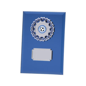 Mirage Multisport Mirror Plaque Blue 150mm