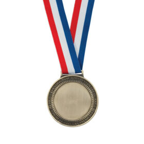 Olympia Medal Ribbon Stitched Red/White/Blue 400x25mm