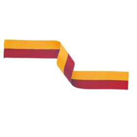 Medal Ribbon Red & Yellow 395x22mm