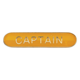 Scholar Bar Badge Captain Yellow 40mm