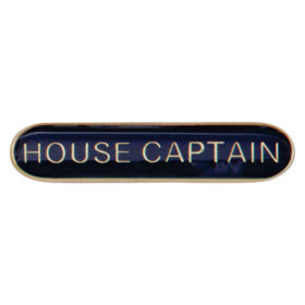 Scholar Bar Badge House Captain Blue 40mm