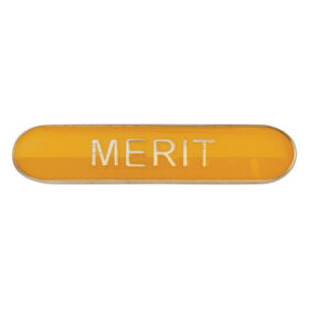 Scholar Bar Badge Merit Yellow 40mm