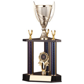 Epic Triple Tower Trophy Black & Gold 575mm