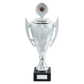 Crusader Plastic Cup Silver 440mm