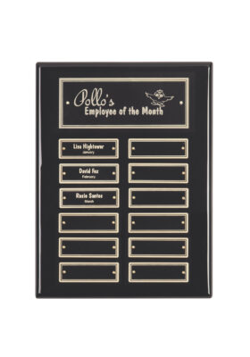 MC-MB Black Perp Plaque