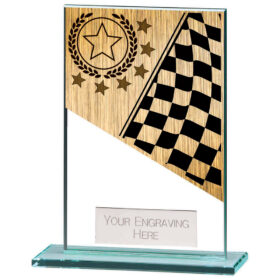 Mustang Motorsports Jade Glass Award 125mm