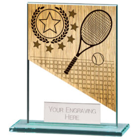 Mustang Tennis Jade Glass Award 110mm