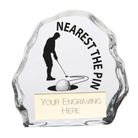 Mystique Nearest The Pin Glass Award 90mm