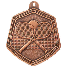 Falcon Tennis Medal Bronze 65mm