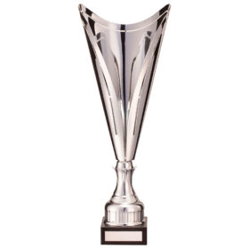 Wave Rider Metal Cup Silver/Blue 380mm