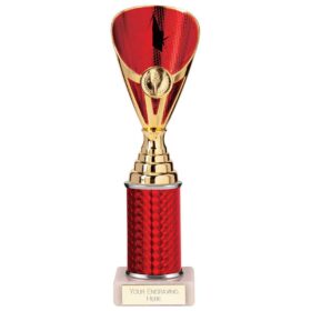 Rising Stars Plastic Trophy Red 255mm