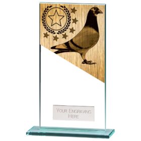 Mustang Pigeon Jade Glass Award 160mm