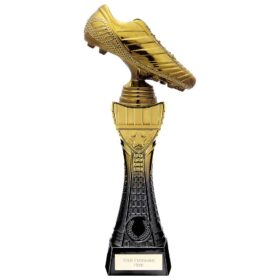 Fusion Viper Tower Football Boot Black & Gold 295mm