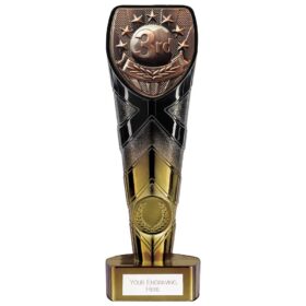 Fusion Cobra 3rd Place Award Black & Gold 200mm