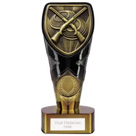 Fusion Cobra Clay Pigeon Shooting Award Black & Gold 150mm