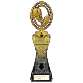 Maverick Heavyweight Football Boot Award Black & Gold 250mm