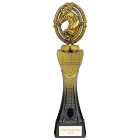 Maverick Heavyweight Equestrian Award Black & Gold 290mm