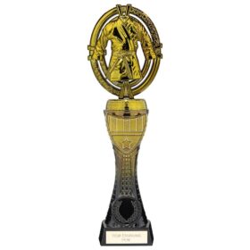 Maverick Heavyweight Martial Arts Award Black & Gold 230mm