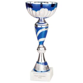 Omega Cup Silver & Blue 250mm