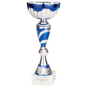 Omega Cup Silver & Blue 320mm