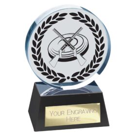 Emperor Clay Pigeon Crystal Award 125mm