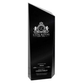 Glacier Peak Glass Award Black 250mm