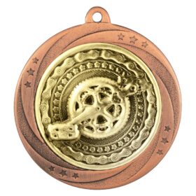 Superstar Cycling Medal Bronze 60mm