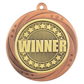Superstar Winner Medal Bronze 60mm
