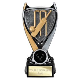 Wolverine Tower Cricket Carbon Black & Fusion Gold 160mm