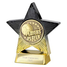 Superstar Players Player Award Black & Gold 110mm
