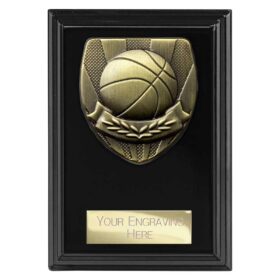 Cobra Plaque Basketball Award Epic Black 125mm