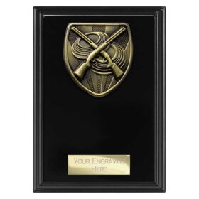 Cobra Plaque Clay Pigeon Shooting Award Epic Black 150mm