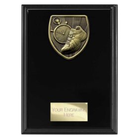 Cobra Plaque Running Award Epic Black 175mm