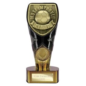 Fusion Cobra Most Improved Player Award Black & Gold 150mm