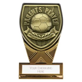 Fusion Cobra Parents Player Plaque Award Black & Gold 110mm