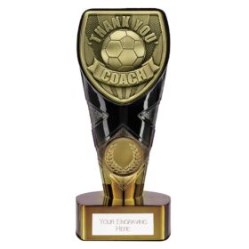 Fusion Cobra Thank you Coach Award Black & Gold 150mm