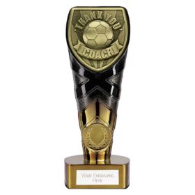 Fusion Cobra Thank you Coach Award Black & Gold 175mm