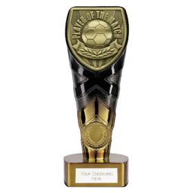 Fusion Cobra Player of Match Award Black & Gold 175mm